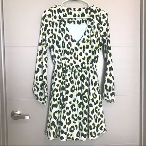Gianni Bini Bright Leopard Dress